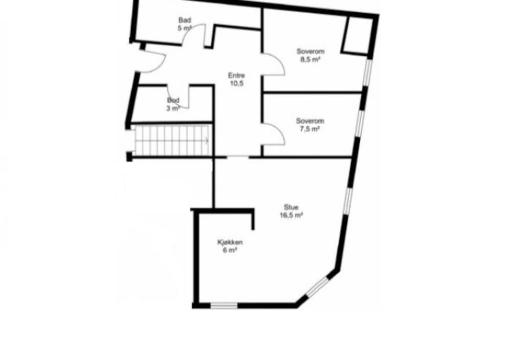 Appartement Corner With 2 Bedrooms In The Middle Of The Centre *